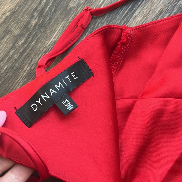 Dynamite Red Dress - Picture 4 of 4
